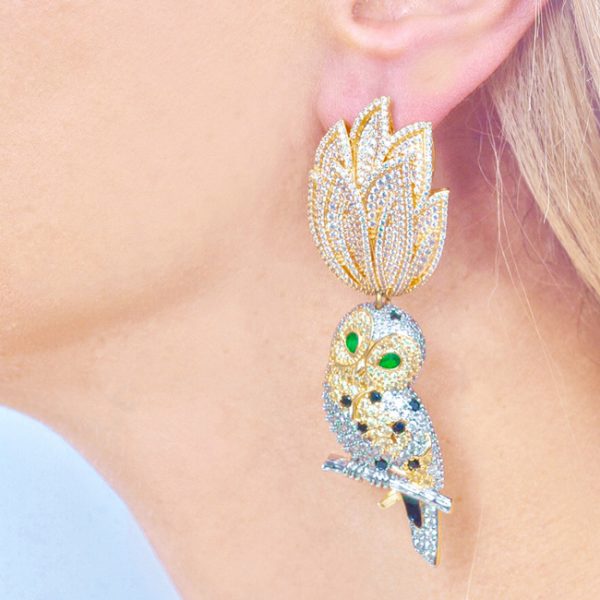 Night bird earring Sahar BMD